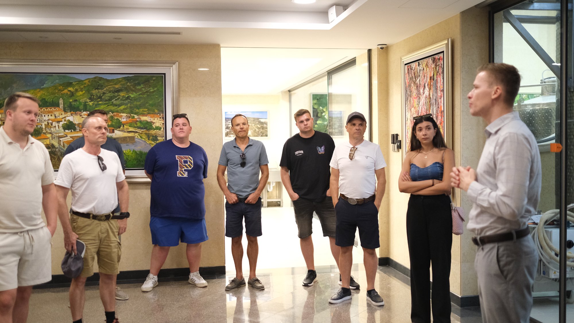 CMC Winery Tour with Clients